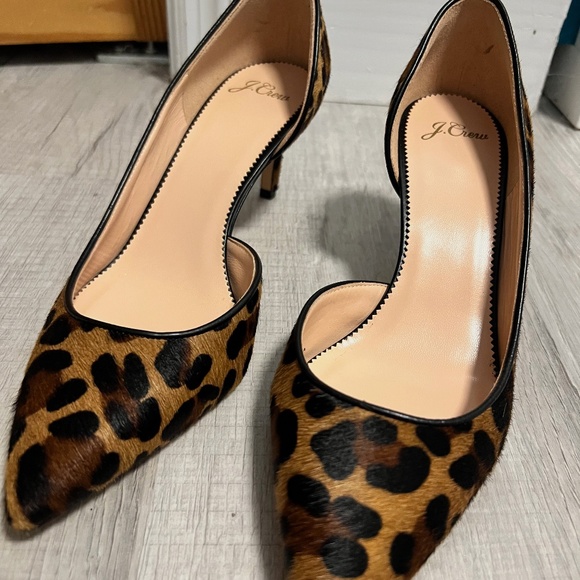 J. Crew Shoes - NIB - J.Crew Colette Pumps in Calfhair - 65mm - Size 9